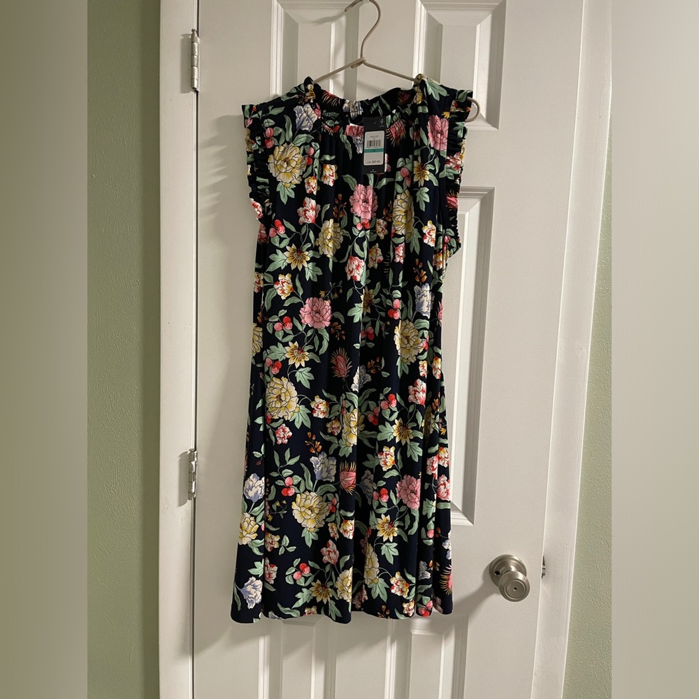 Tommy Hilfiger Floral Sleeveless Dress NWT